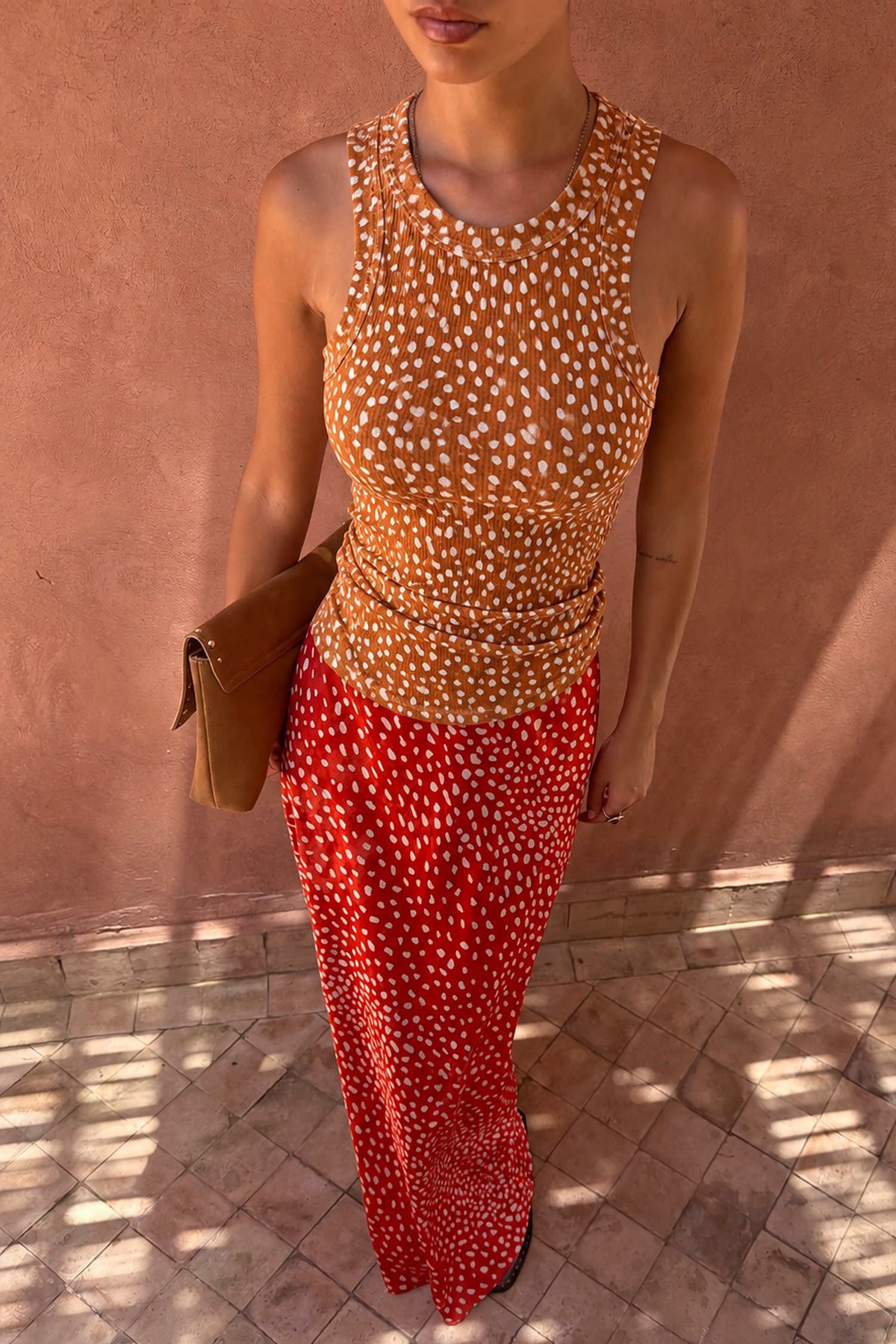 Spliced Deer Wrap Jojo Midi Skirt | Never Fully Dressed Quality