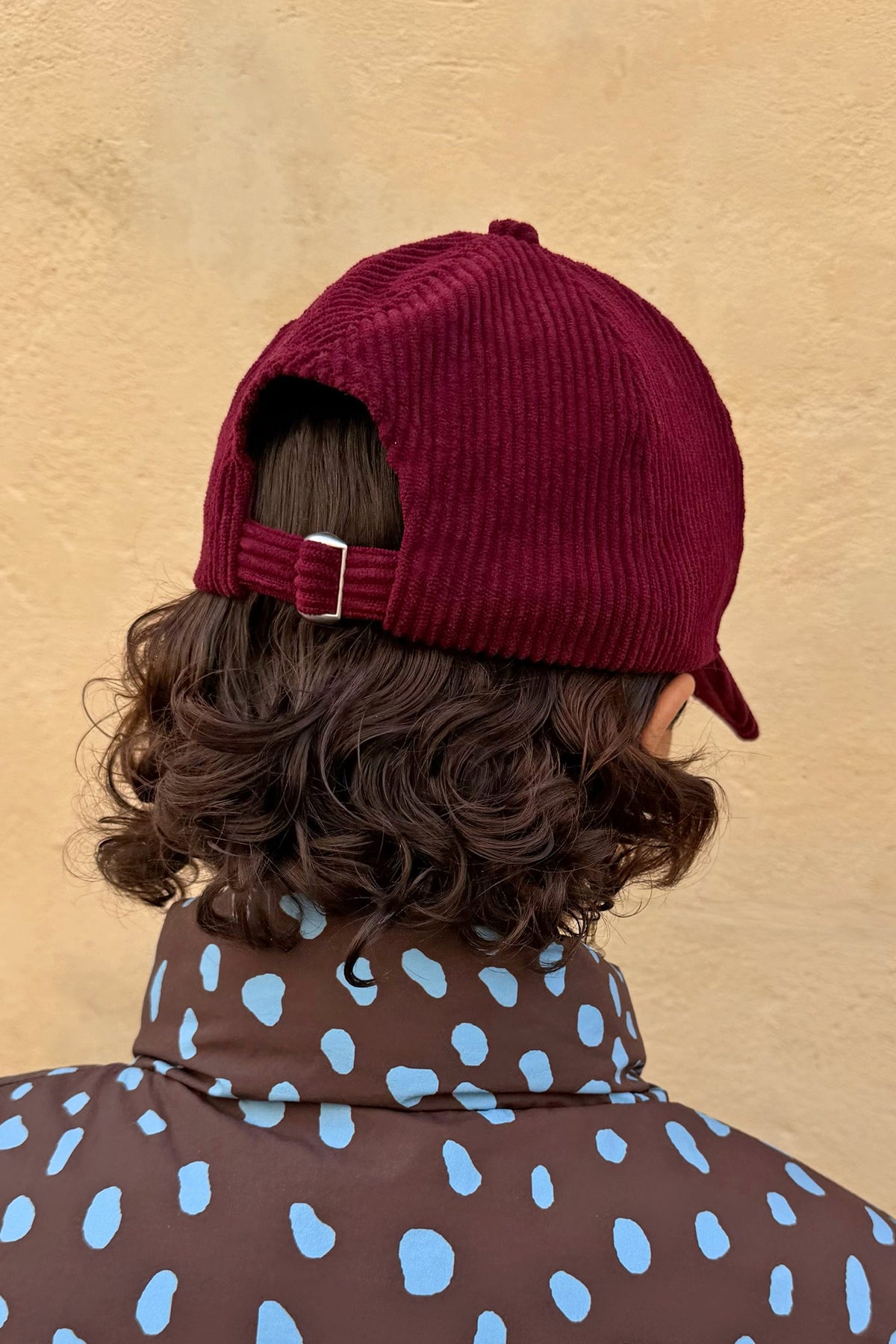 Burgundy Corduroy Cap | Never Fully Dressed Trusted