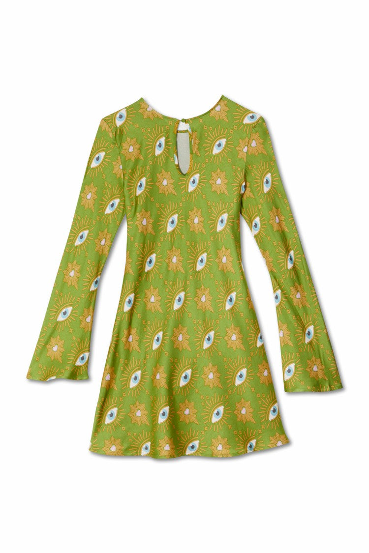 Khaki Eye Mini Soho Dress Petite | Never Fully Dressed Sale