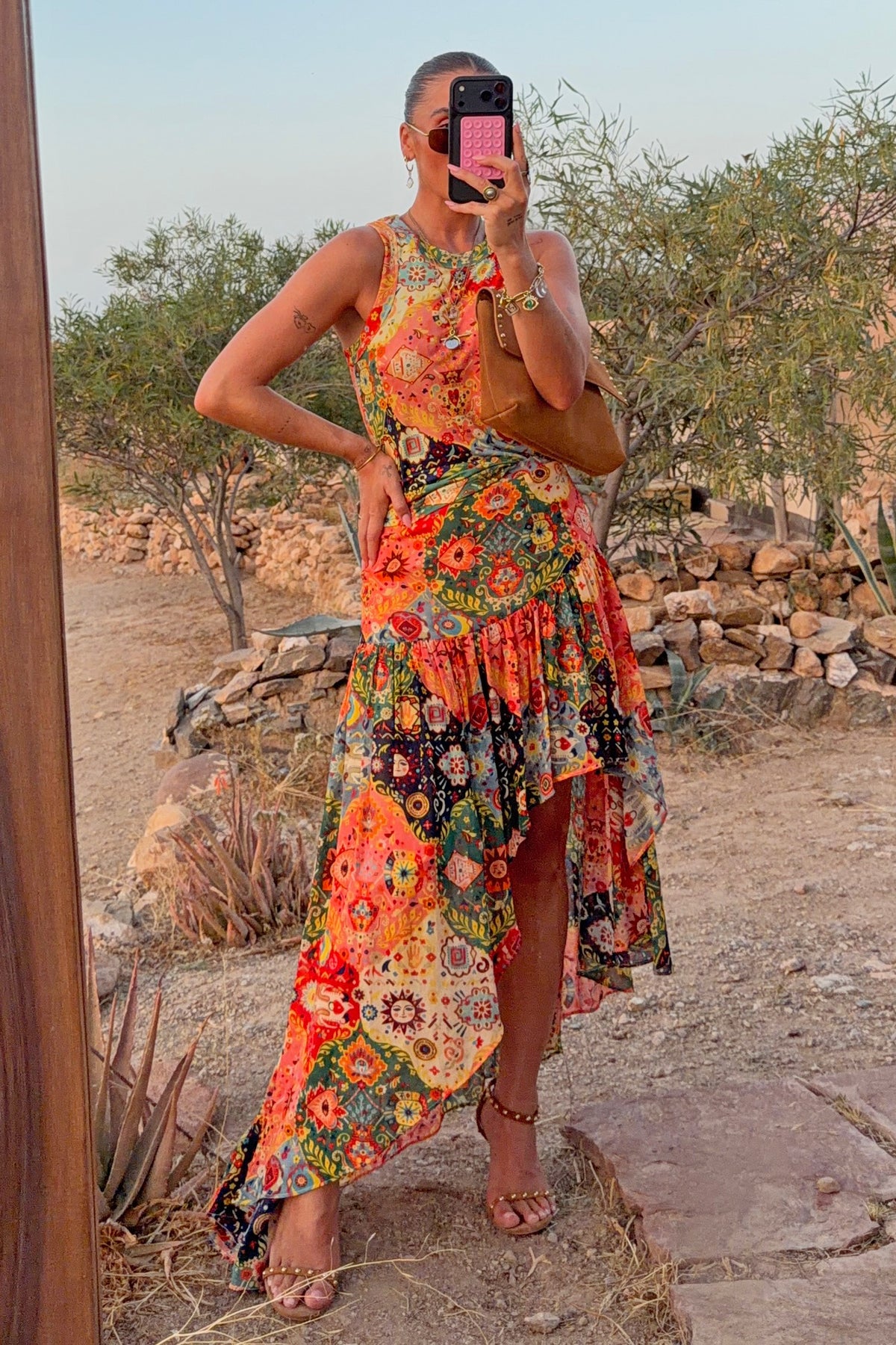 Tapestry Ribbed Tank UK | Never Fully Dressed New