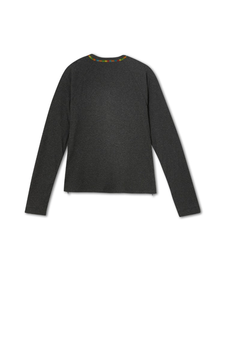 Charcoal Life Is Tough Honey T-Shirt | Never Fully Dressed Essential