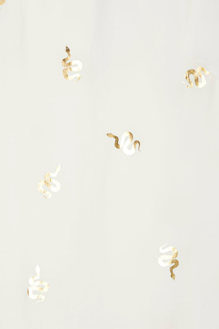 Gold Snake Jaspre Wrap Skirt | Never Fully Dressed Customer Favorite