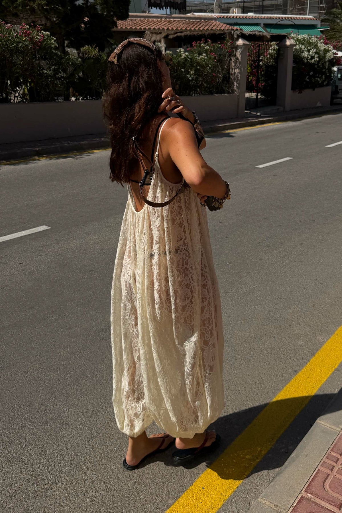 Cream Lace Balloon Jumpsuit | Never Fully Dressed Great Value
