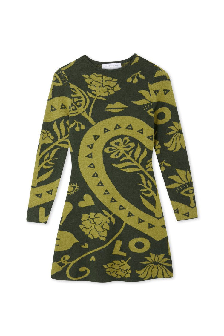 Olive Amara Knit Mini Dress Petite | Never Fully Dressed Top Pick