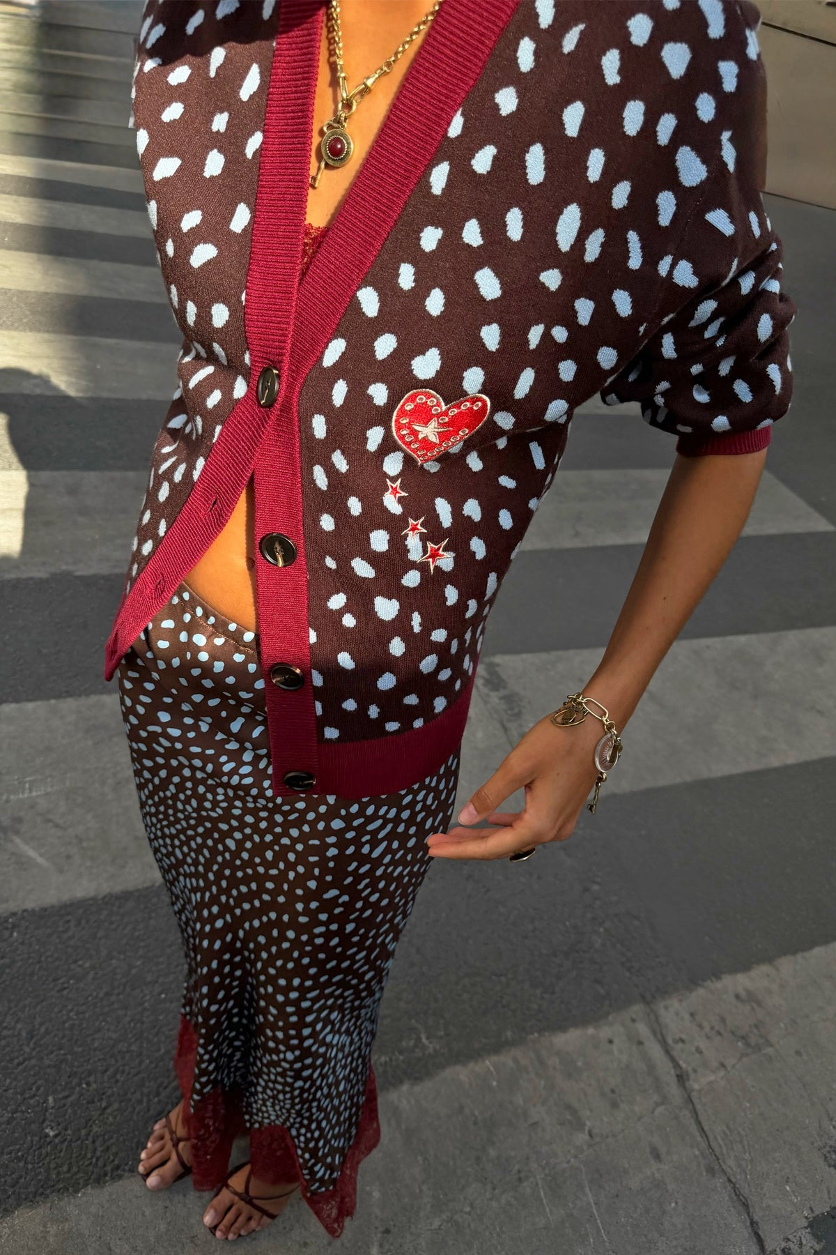 Chocolate Deer Cardigan | Never Fully Dressed Discount