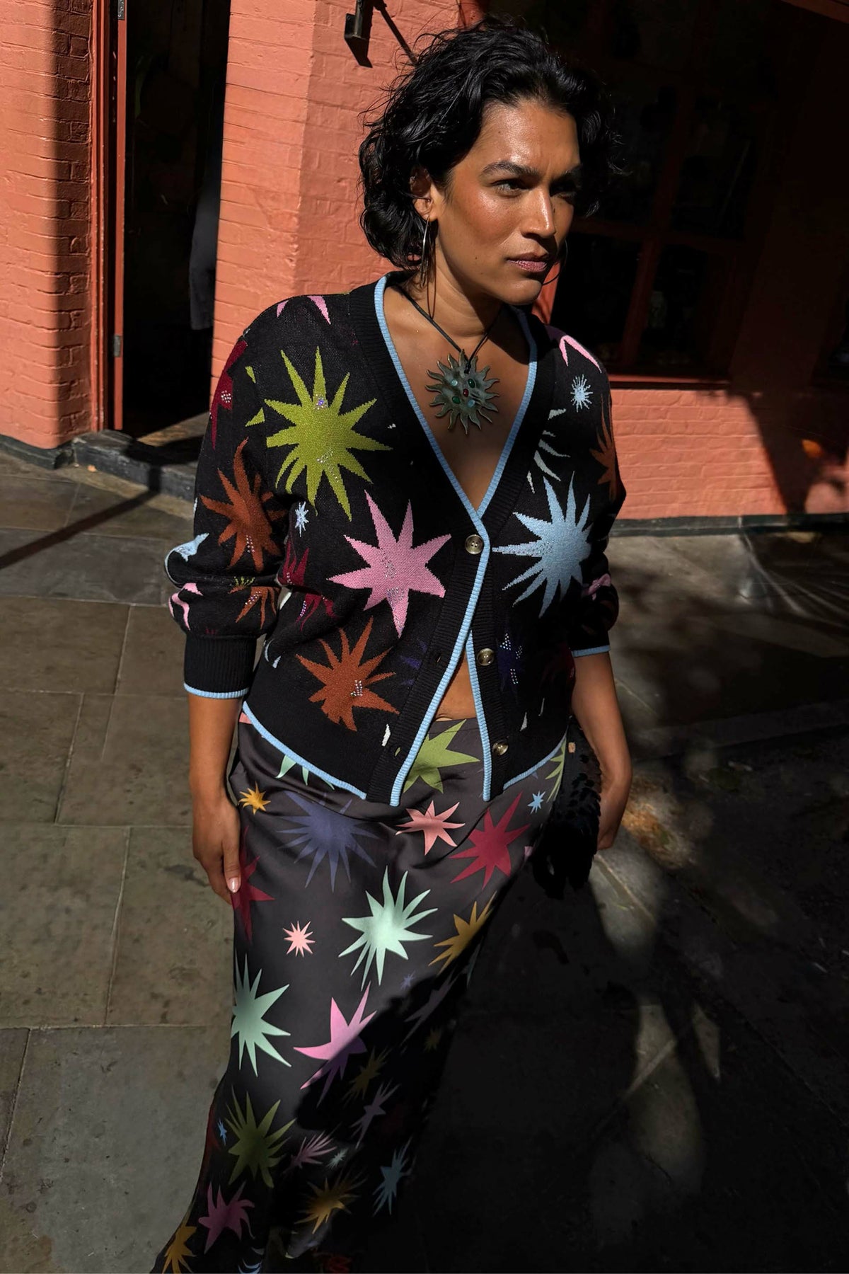 Black Star Cardigan | Never Fully Dressed Featured