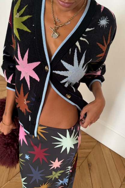 Black Star Cardigan | Never Fully Dressed Featured