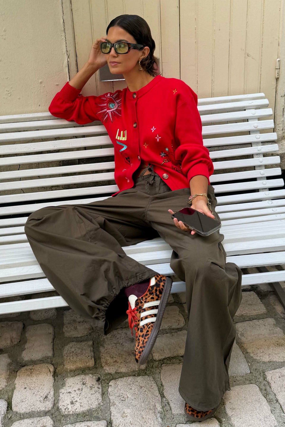 Red Amore Forrest Cardigan | Never Fully Dressed Everyday