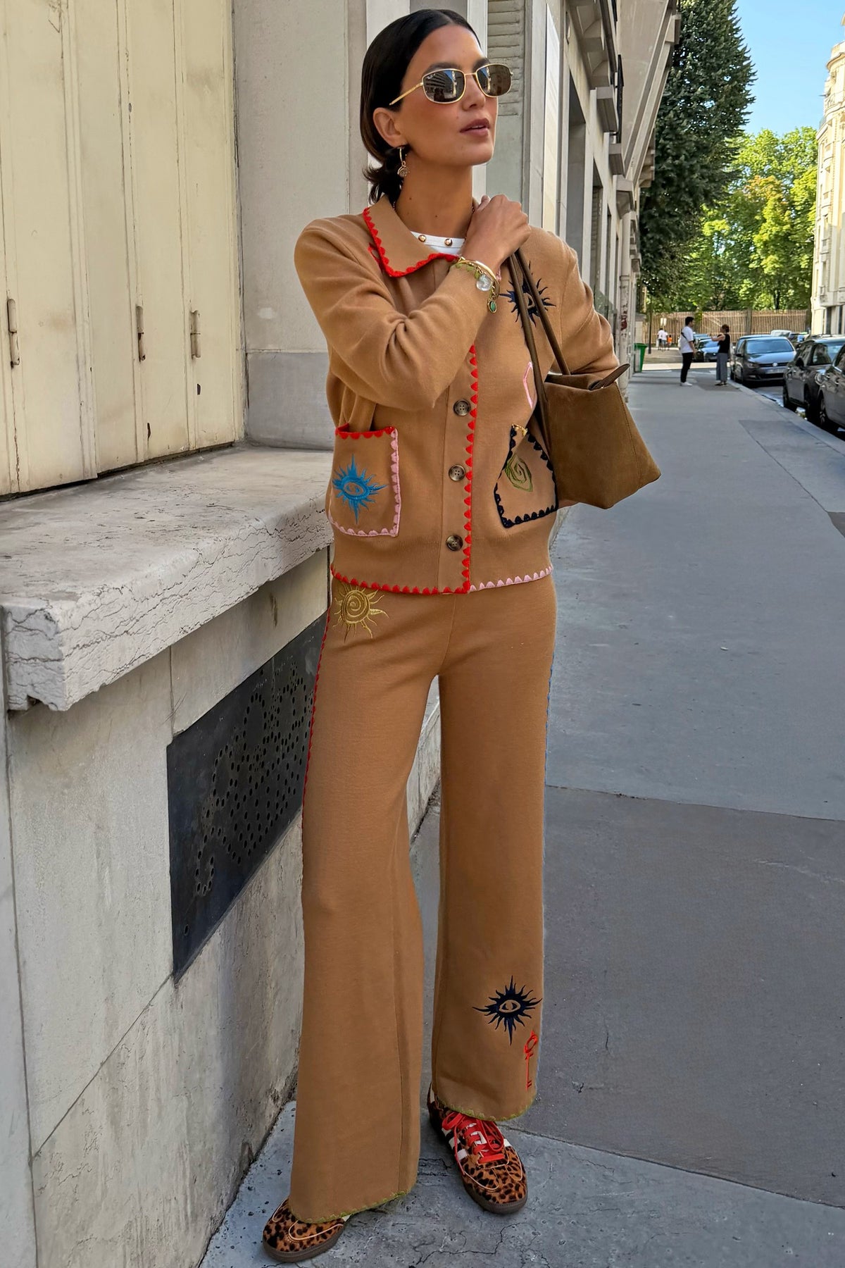 Tan Casablanca Cardigan | Never Fully Dressed Deals