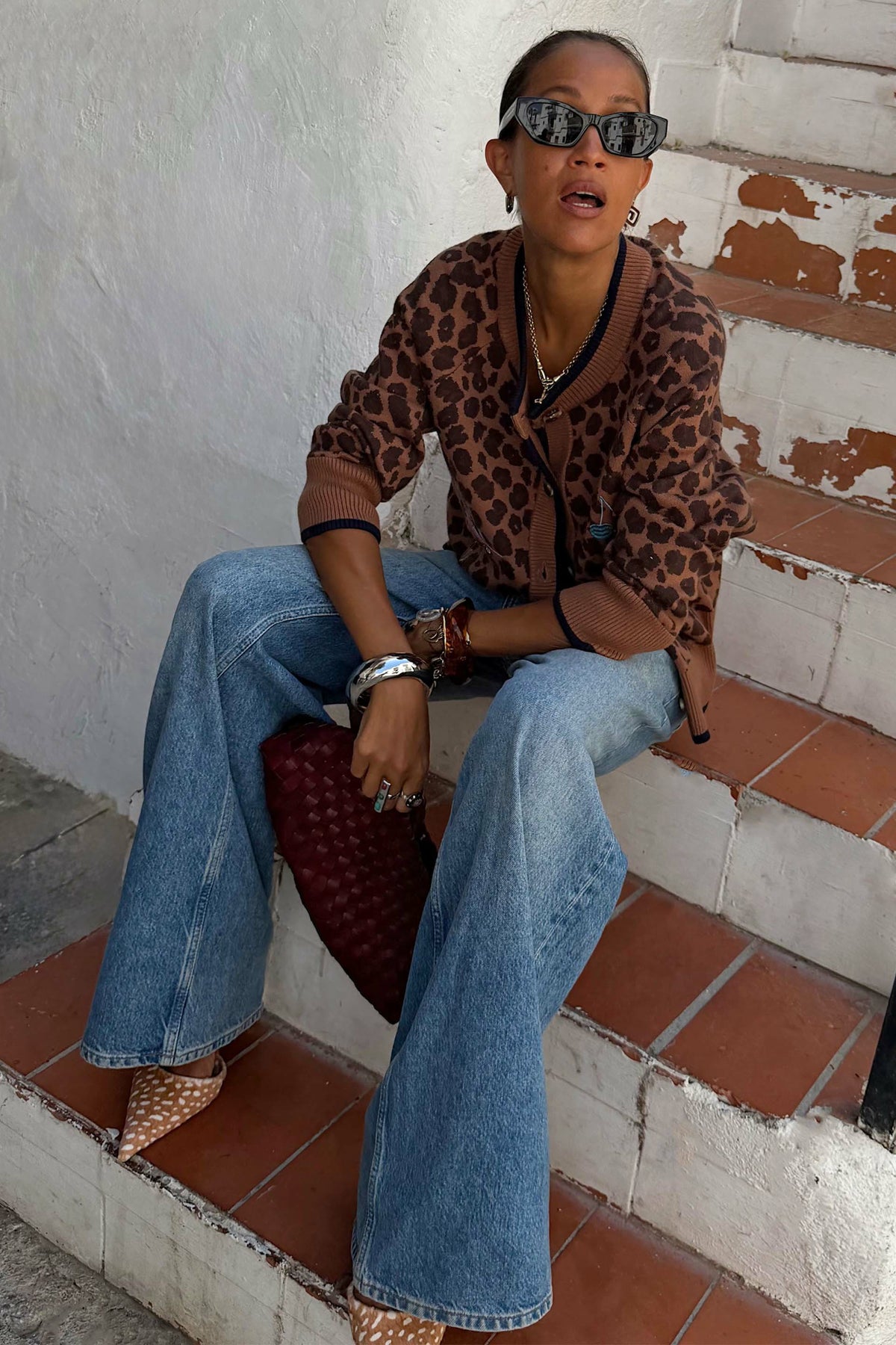 Leopard Cheryl Cardigan | Never Fully Dressed Recommended