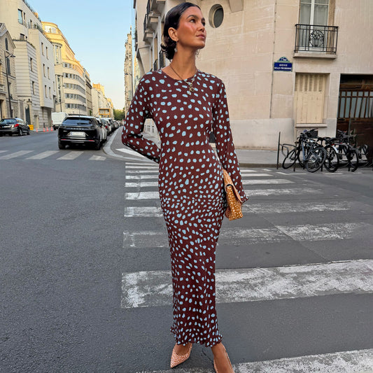 Chocolate Deer Gaia Dress | Never Fully Dressed Signature