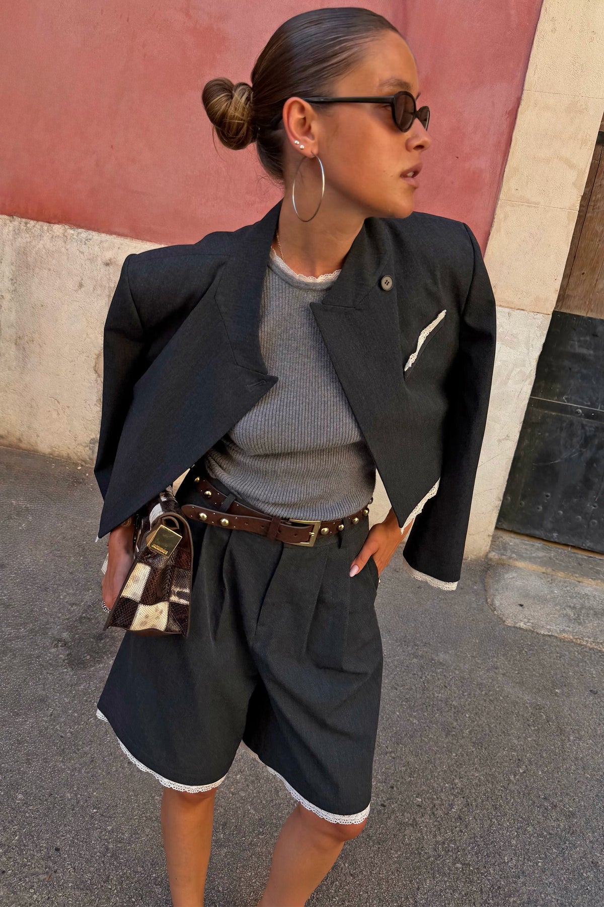 Grey Knit Vest - Transeasonal Layering | Never Fully Dressed Exclusive