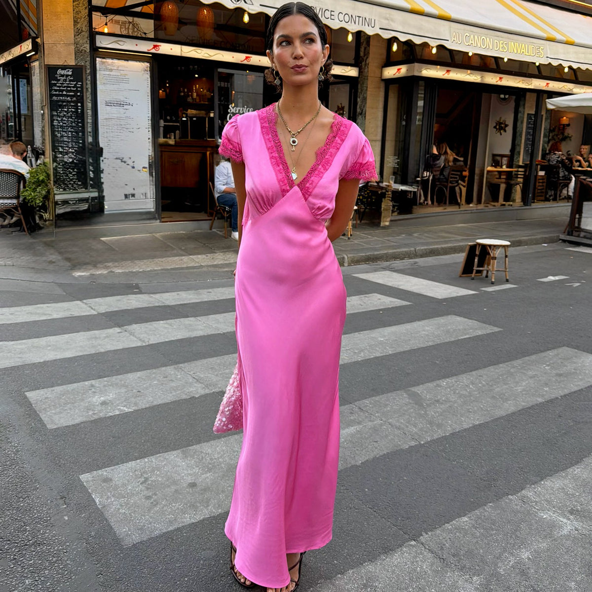 Pink Olivia Dress | Never Fully Dressed Customer Favorite