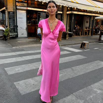 Pink Olivia Dress | Never Fully Dressed Customer Favorite