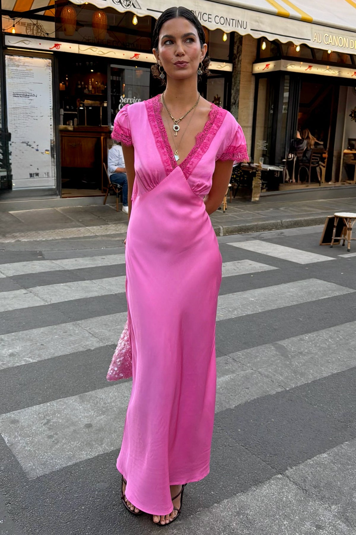 Pink Olivia Dress | Never Fully Dressed Customer Favorite