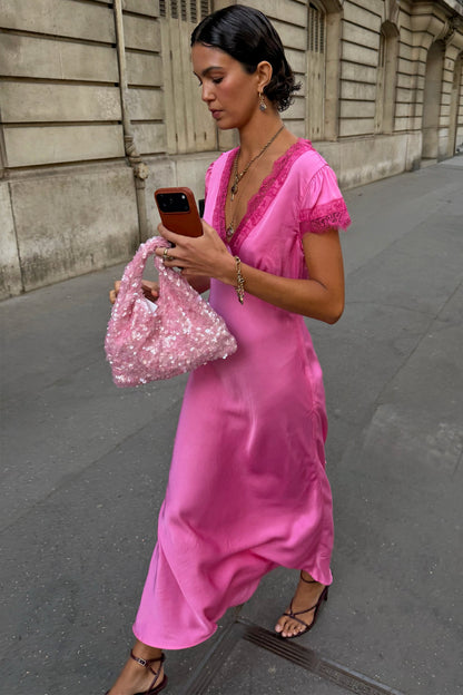 Pink Olivia Dress | Never Fully Dressed Customer Favorite