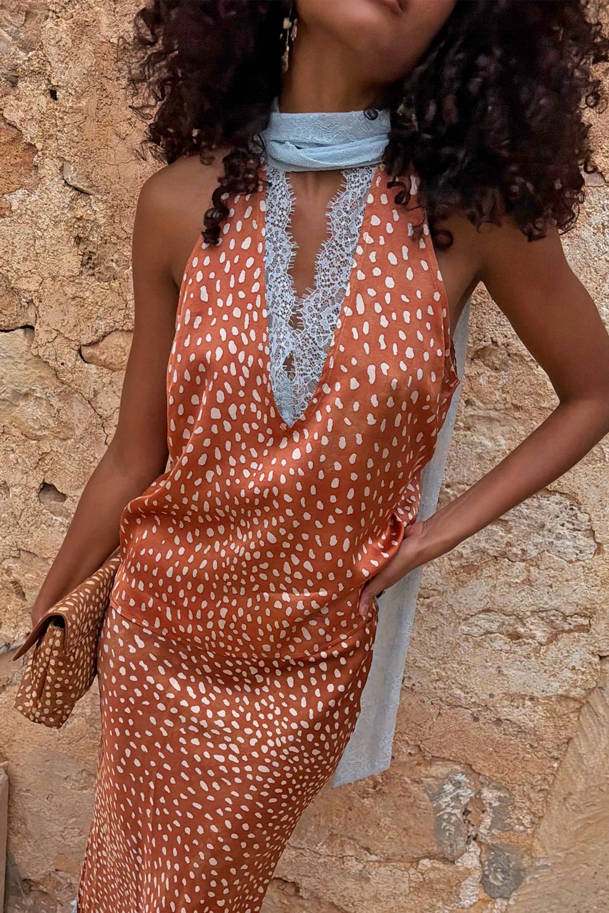 Deer Lily Top - Deer Print, Multi-wear, Designed in London | Never Fully Dressed Premium