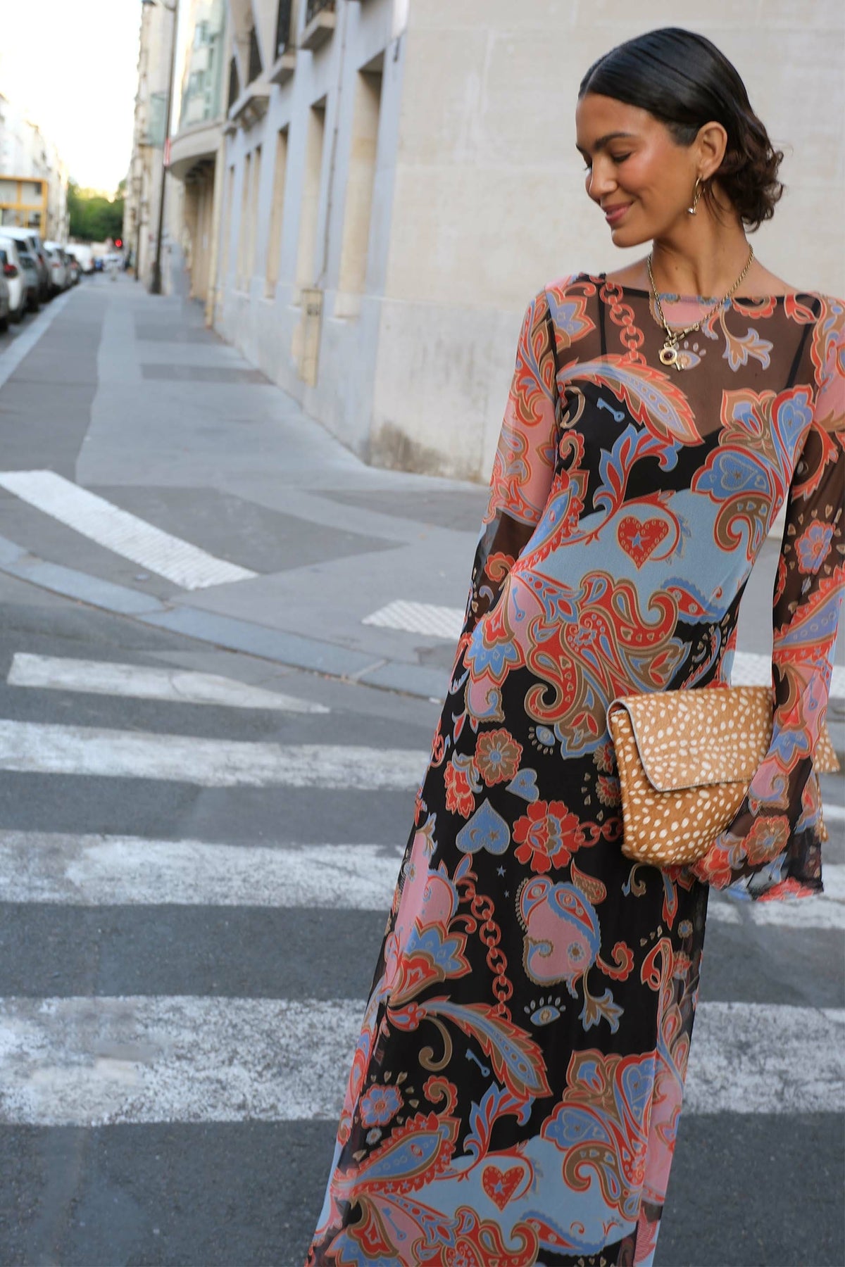 Paisley Aria Mesh Dress | Never Fully Dressed Popular