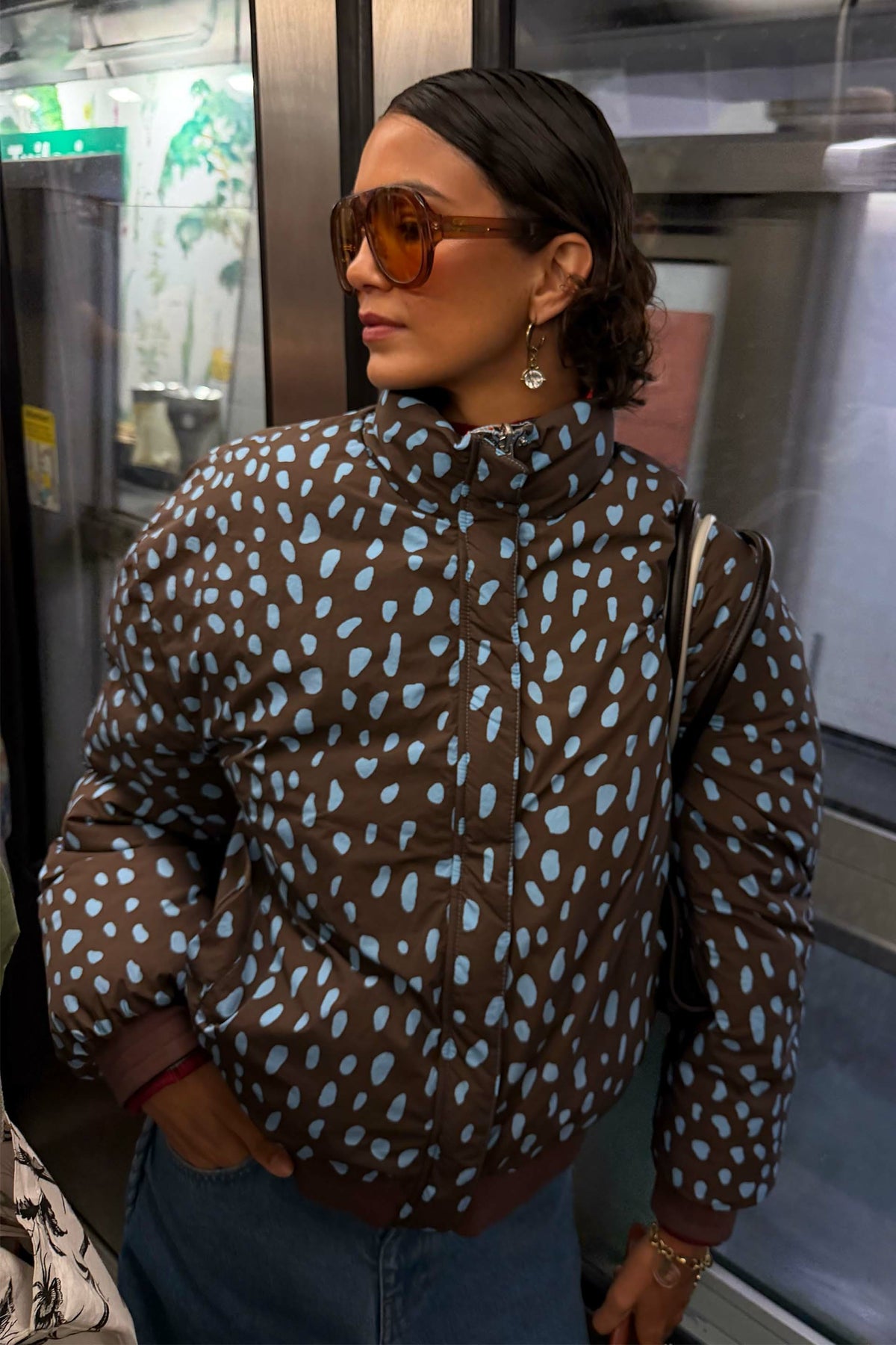 Paisley Reversible Puffer Jacket | Never Fully Dressed Classic