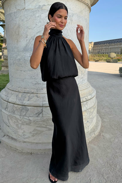 Black Daphne Midi Skirt | Never Fully Dressed Value