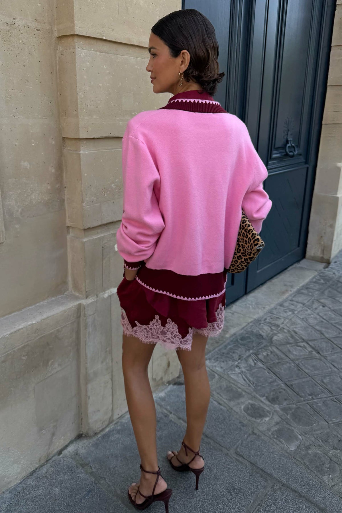 Pink Mushroom Cardigan | Never Fully Dressed New