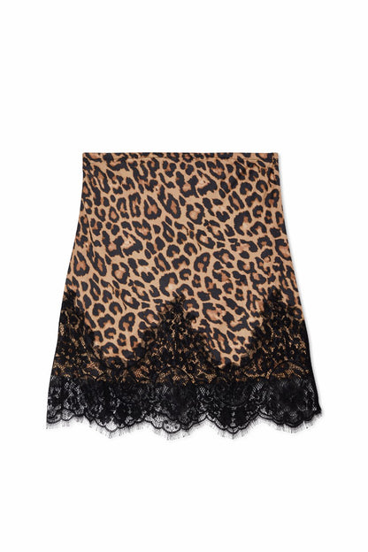 Leopard Mini Maeva Skirt - Never Fully Dressed | Never Fully Dressed Exclusive