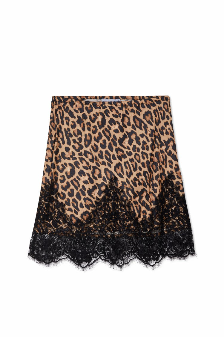 Leopard Mini Maeva Skirt - Never Fully Dressed | Never Fully Dressed Exclusive