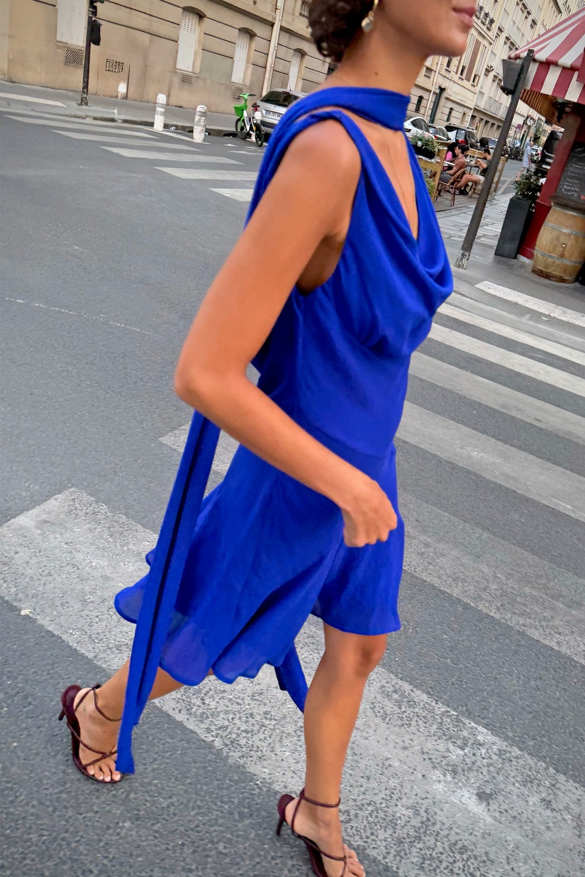Cobalt Mini Sophie Dress | Never Fully Dressed Classic