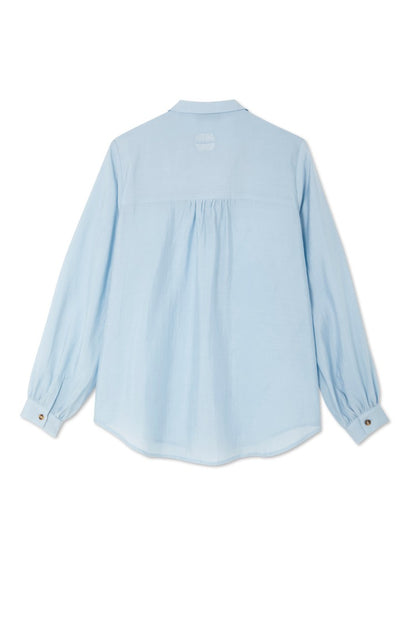 Ice Blue Miley Multi-Wear Shirt | Never Fully Dressed Quality