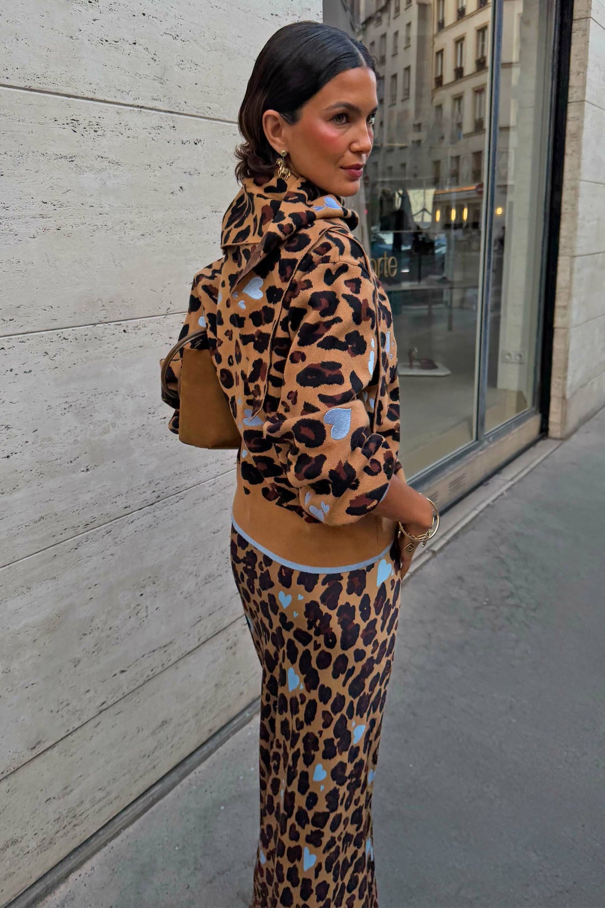 Heart Leopard Cardigan | Never Fully Dressed Great Value