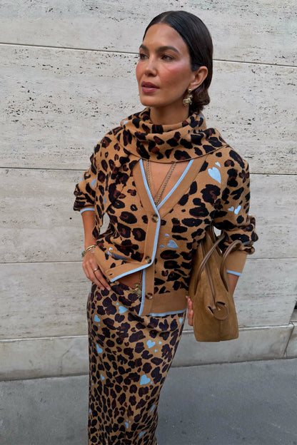 Heart Leopard Cardigan | Never Fully Dressed Great Value