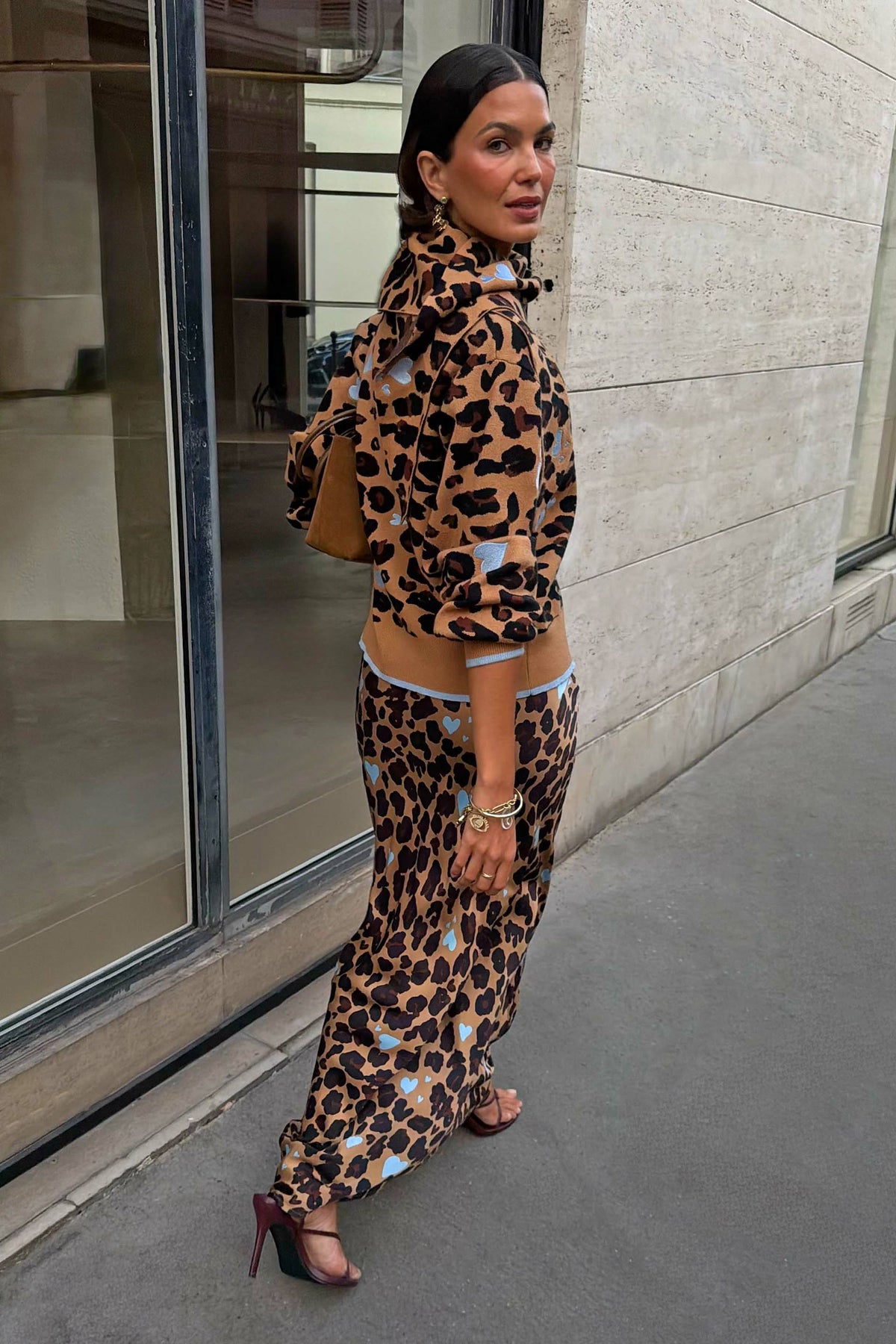 Heart Leopard Cardigan | Never Fully Dressed Great Value
