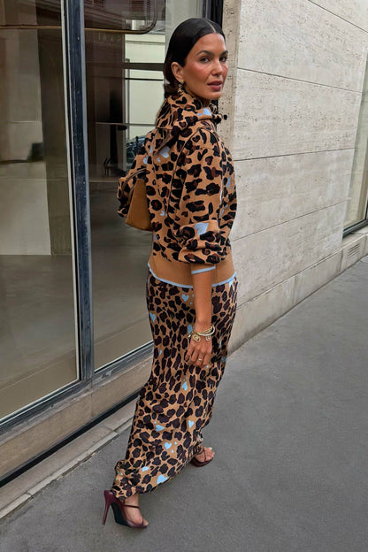 Heart Leopard Cardigan | Never Fully Dressed Great Value