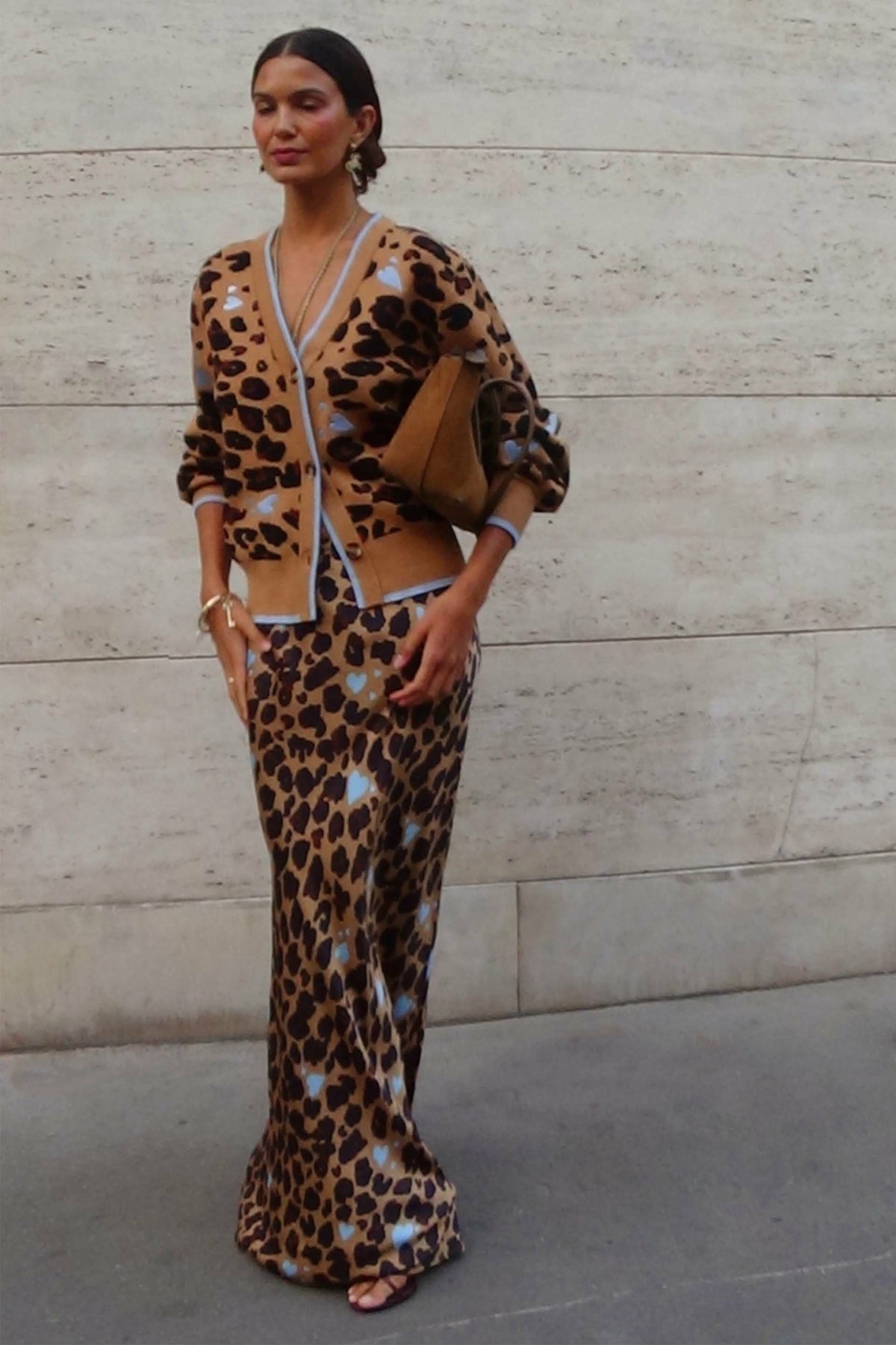 Heart Leopard Cardigan | Never Fully Dressed Great Value