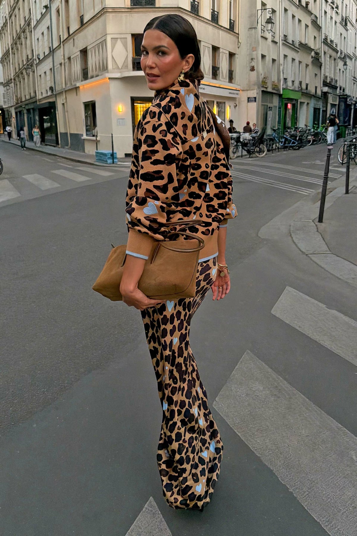 Heart Leopard Cardigan | Never Fully Dressed Great Value