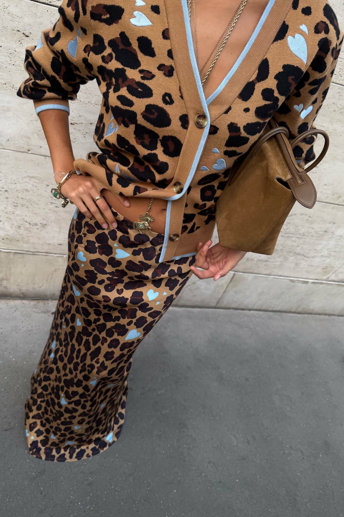 Heart Leopard Dorris Skirt | Never Fully Dressed Hot Sale