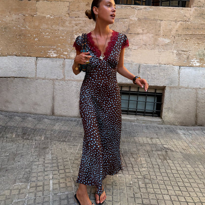 Chocolate Deer Olivia Dress | Never Fully Dressed Premium