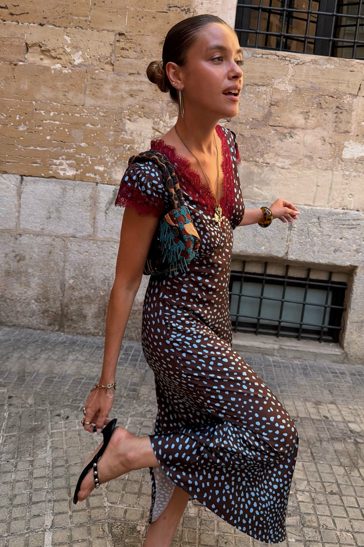 Chocolate Deer Olivia Dress | Never Fully Dressed Premium