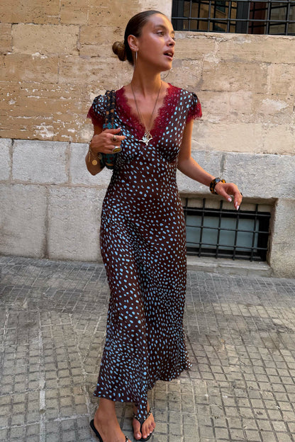 Chocolate Deer Olivia Dress | Never Fully Dressed Premium
