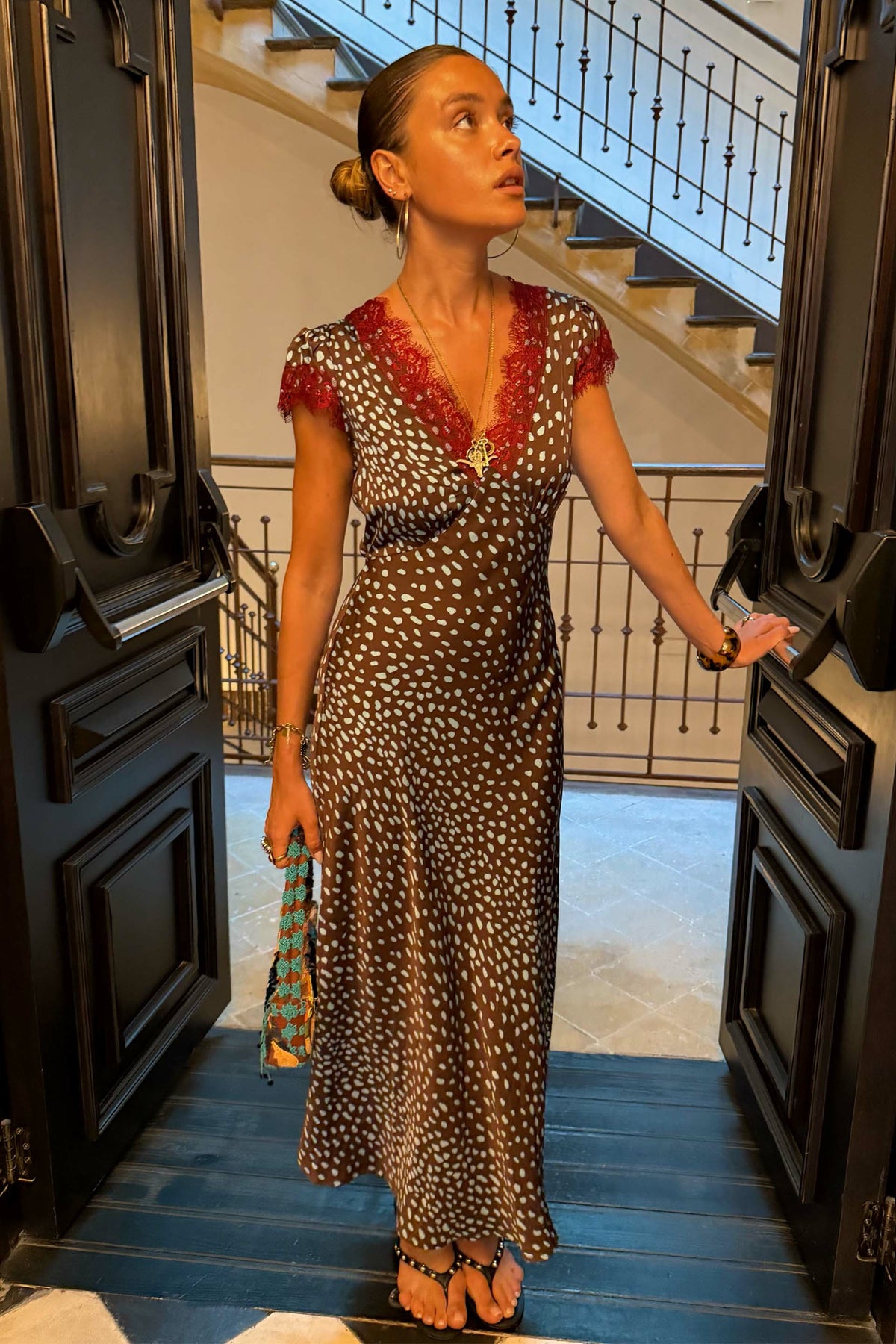Chocolate Deer Olivia Dress | Never Fully Dressed Premium