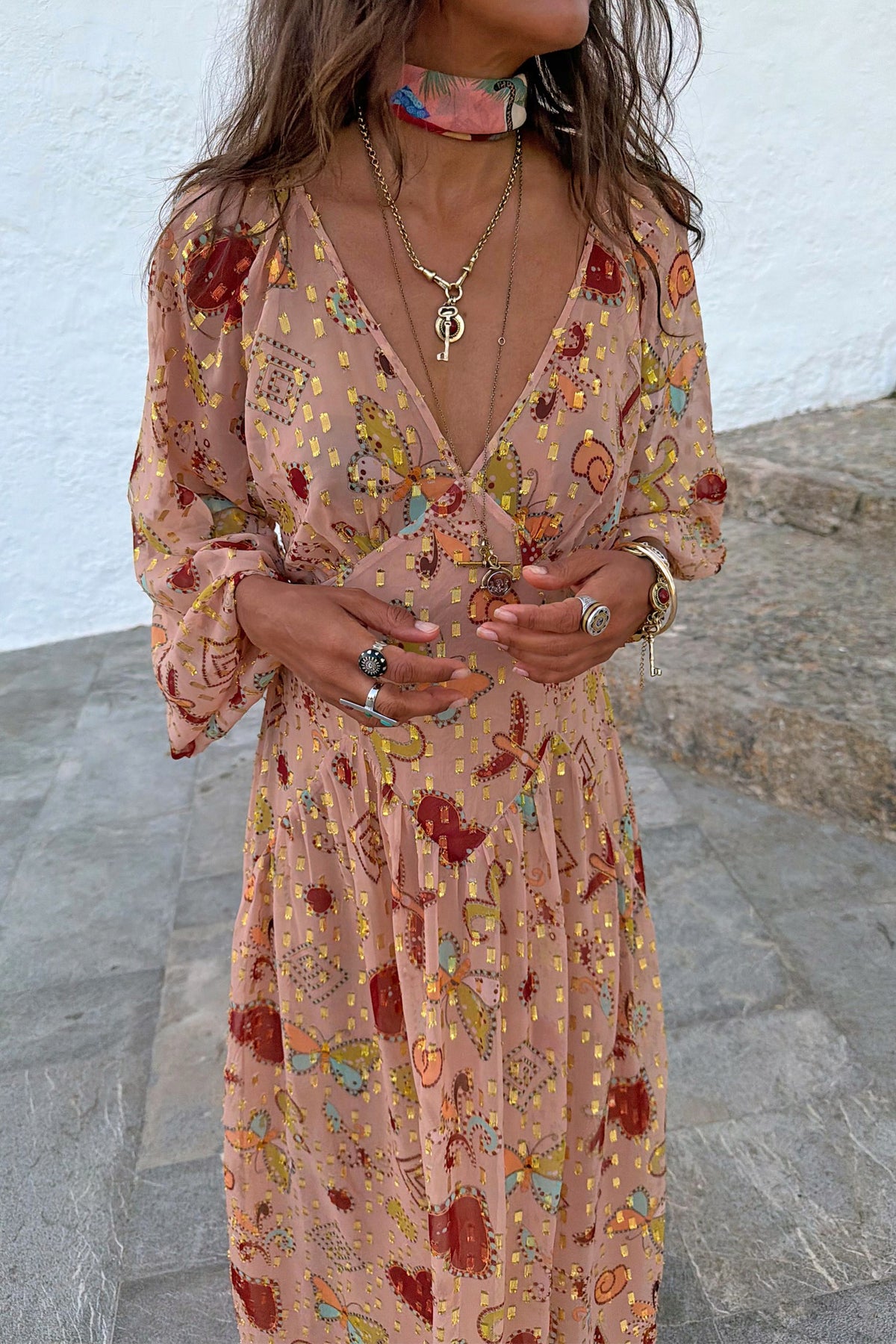 Pink Astra Tahlia Multi-wear Maxi Dress | Never Fully Dressed Recommended