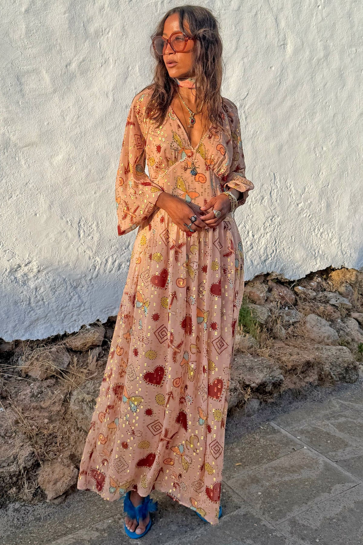 Pink Astra Tahlia Multi-wear Maxi Dress | Never Fully Dressed Recommended