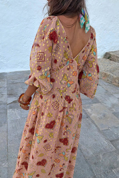 Pink Astra Tahlia Multi-wear Maxi Dress | Never Fully Dressed Recommended