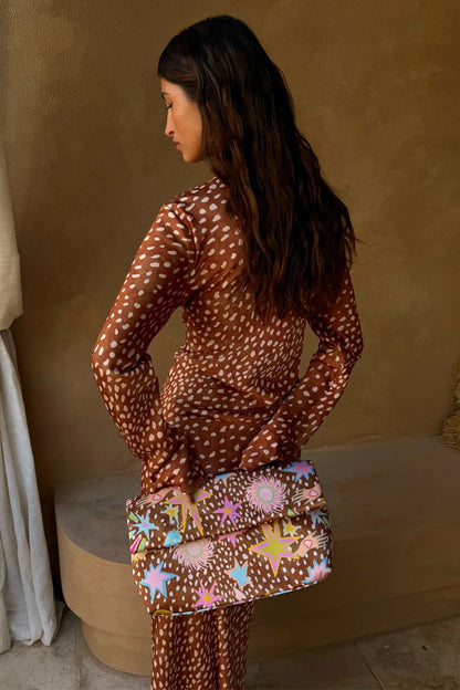 Deer Soho Print Dress - Wedding Guest | Never Fully Dressed Signature