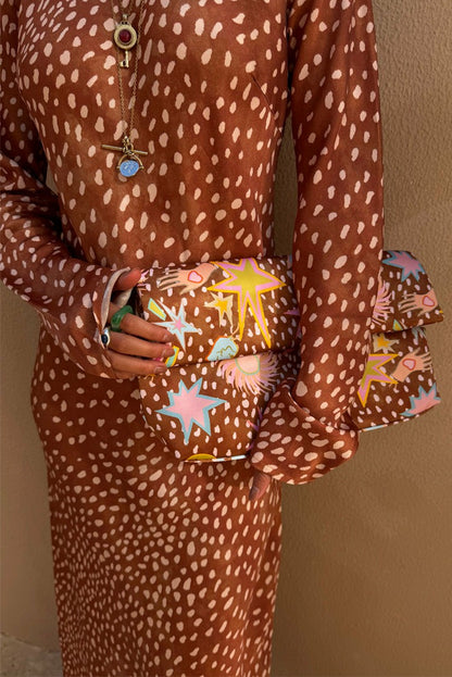 Deer Soho Print Dress - Wedding Guest | Never Fully Dressed Signature