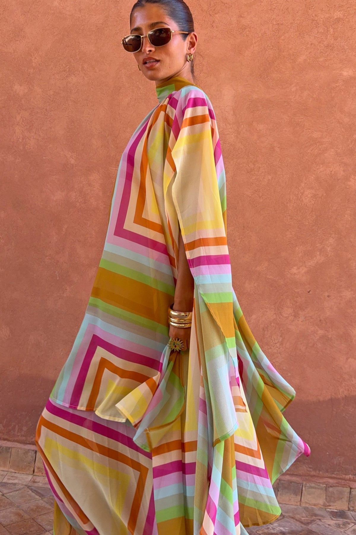 Bright Geo Stevie Maxi Dress | Never Fully Dressed Sale