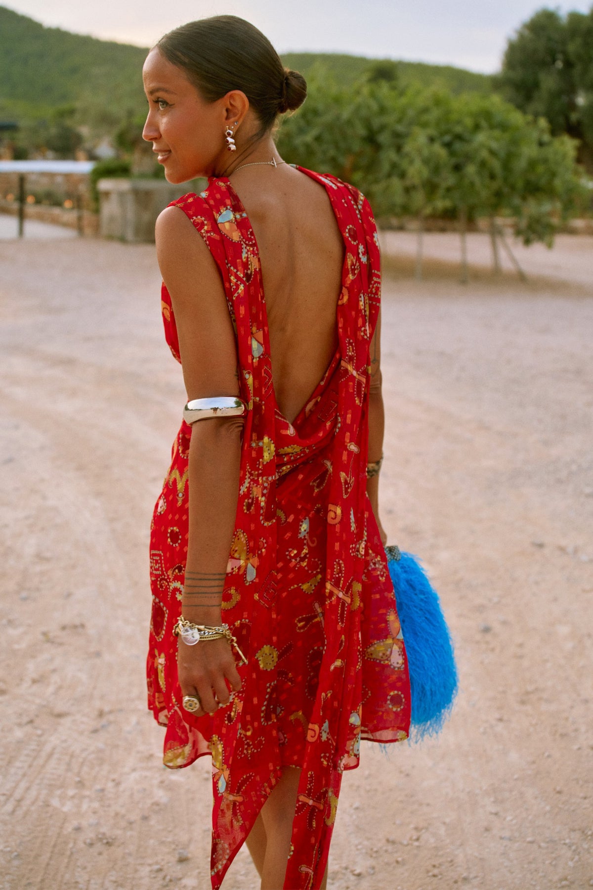 Red Astra Mini Sophie Dress | Never Fully Dressed Essential