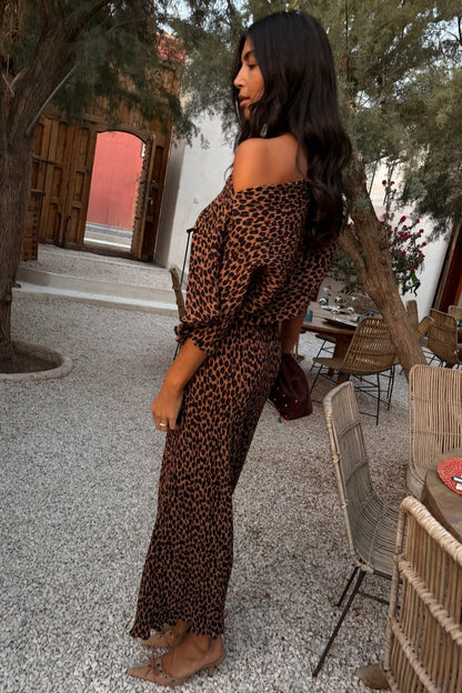 Lucia Leopard Tilly Dress | Never Fully Dressed Trending