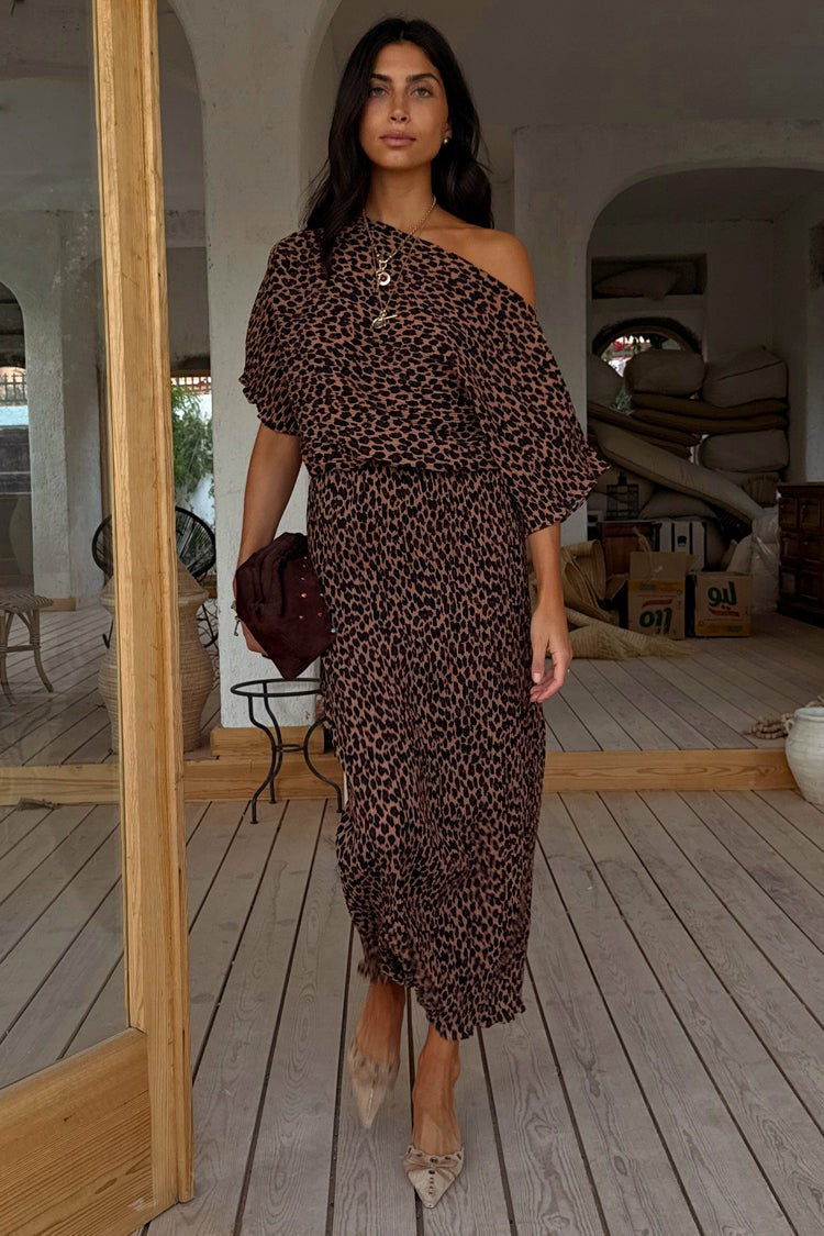 Lucia Leopard Tilly Dress | Never Fully Dressed Trending