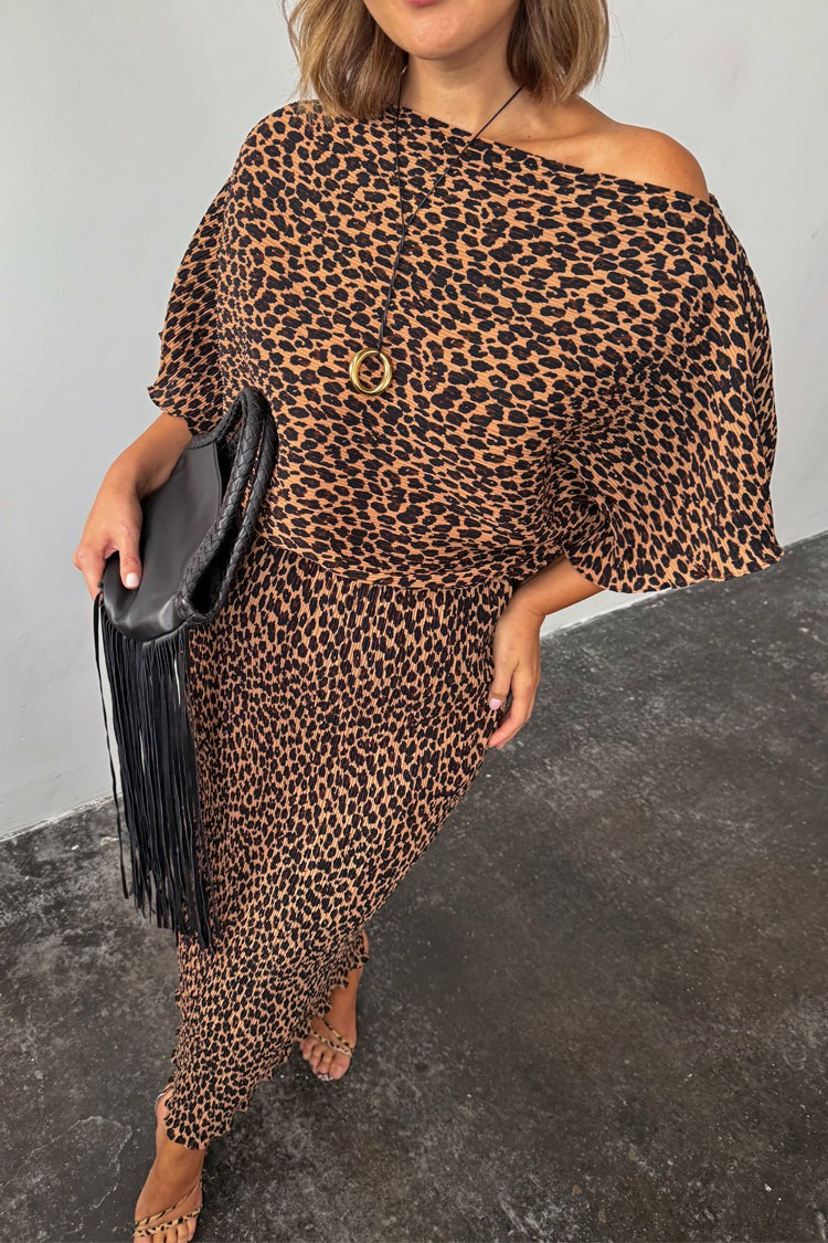 Lucia Leopard Tilly Dress | Never Fully Dressed Trending